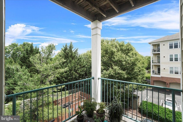 110 Chevy Chase St Unit 301, Gaithersburg, MD 20878 - view of balcony
