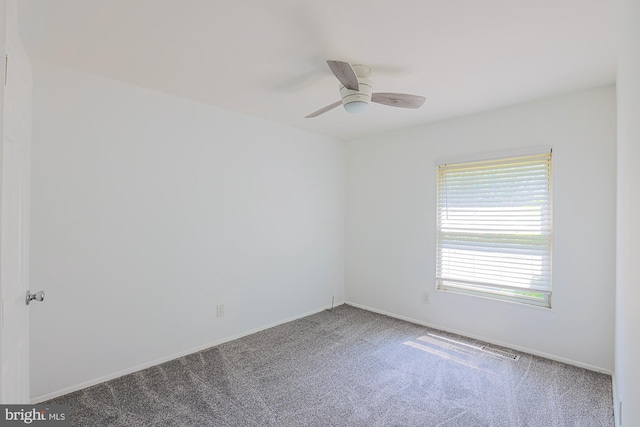 15 Woodenbridge Ct Unit C, Reisterstown, MD 21136 - empty room with carpet and ceiling fan