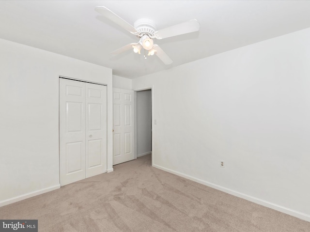 2482 Wentworth Dr Unit 2482, Crofton, MD 21114 - unfurnished bedroom featuring carpet flooring, a closet, and a ceiling fan