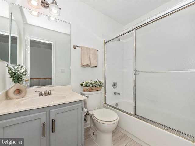 2482 Wentworth Dr Unit 2482, Crofton, MD 21114 - full bathroom featuring vanity and shower / bath combination with glass door