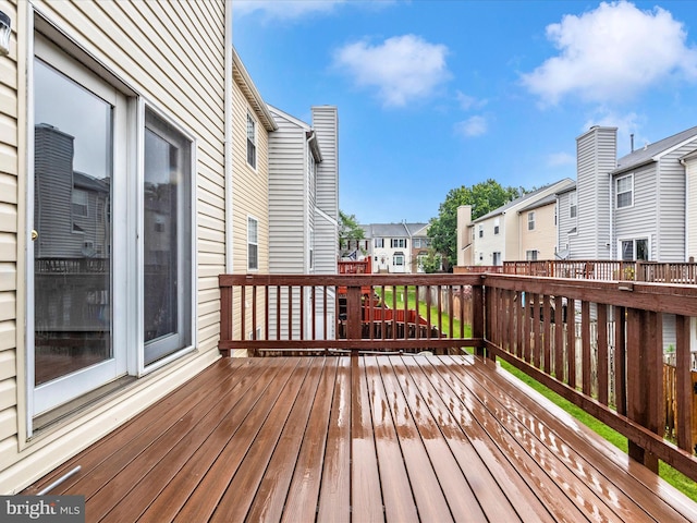 2482 Wentworth Dr Unit 2482, Crofton, MD 21114 - wooden deck with a residential view