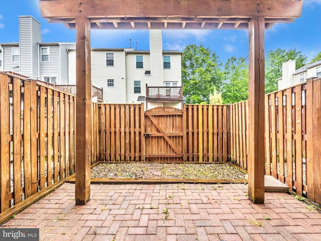 2482 Wentworth Dr Unit 2482, Crofton, MD 21114 - fenced backyard with a gate and a patio