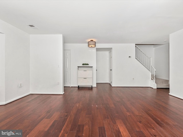 2482 Wentworth Dr Unit 2482, Crofton, MD 21114 - spare room with wood finished floors and stairs