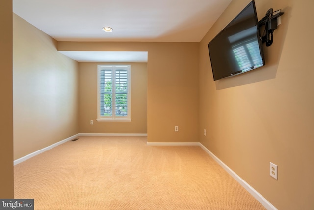 102 Warwick Way N, Wales, PA 19454 - empty room with baseboards, carpet floors, and recessed lighting
