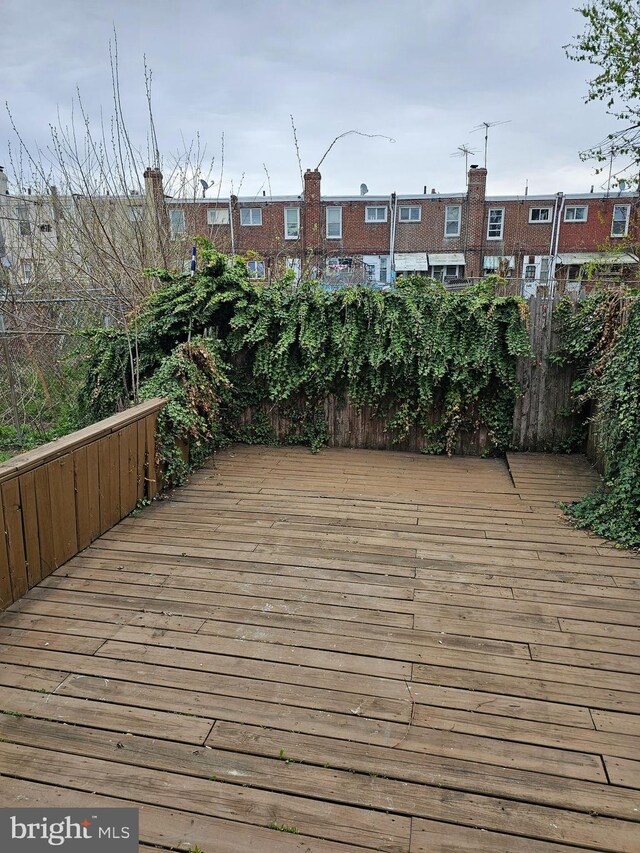 2249 Kennedy St, Philadelphia, PA 19137 - view of wooden deck