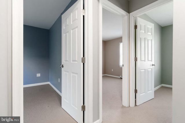 8892 Mckinley Ct, Hummelstown, PA 17036 - corridor featuring carpet flooring, baseboards, and baseboard heating