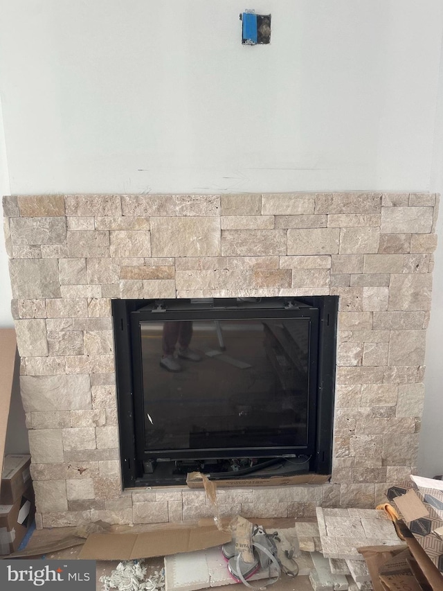 11 E 13th, Long Beach Township, NJ 08008 - detailed view of a glass covered fireplace