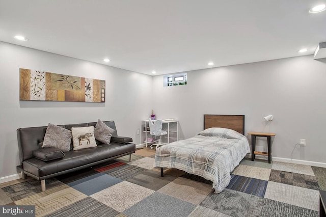 7215 Conley St, Baltimore, MD 21224 - bedroom featuring recessed lighting and baseboards