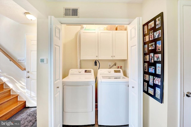 3476 Messersmith Rd, York, PA 17408 - laundry room with cabinet space and washer and clothes dryer