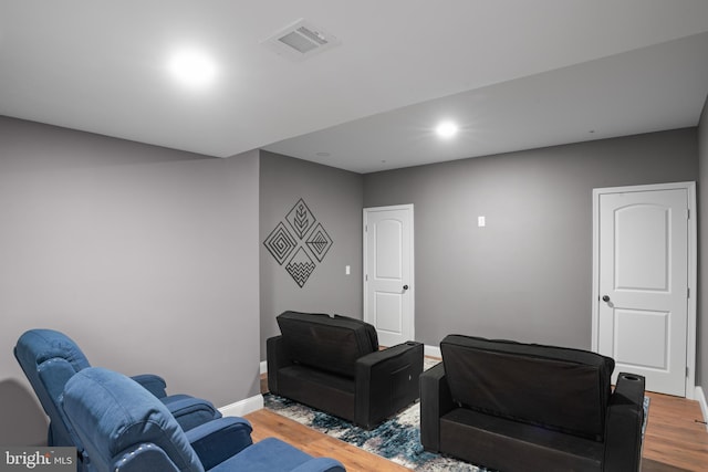 4300 Mountain Laurel Way, Brandywine, MD 20613 - living room featuring wood finished floors, baseboards, and recessed lighting