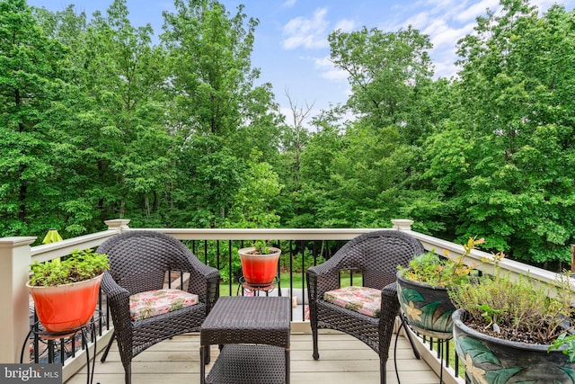 4300 Mountain Laurel Way, Brandywine, MD 20613 - view of wooden terrace