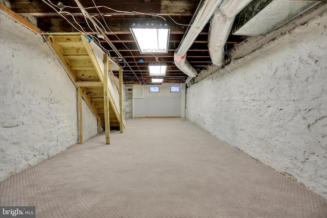 503 W 27th St, Baltimore, MD 21211 - basement with stairway