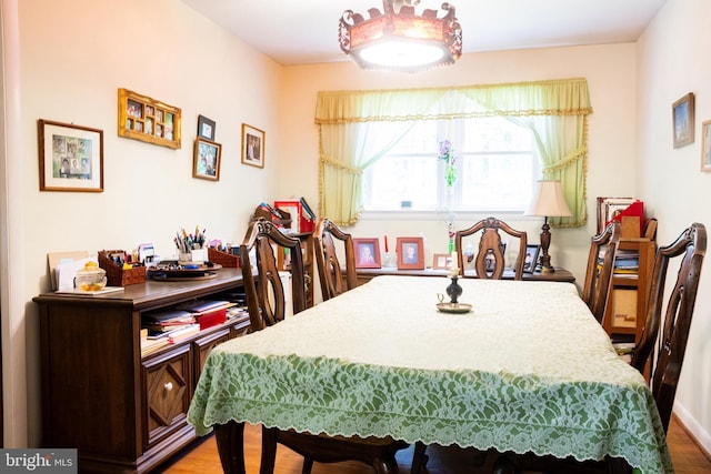 2720 Hidden Valley Rd, Accokeek, MD 20607 - dining area with wood finished floors