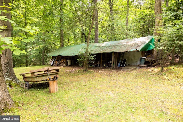 2720 Hidden Valley Rd, Accokeek, MD 20607 - view of yard featuring a view of trees