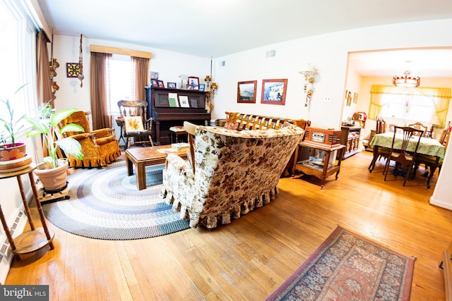 2720 Hidden Valley Rd, Accokeek, MD 20607 - living room featuring wood finished floors