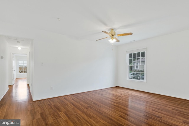 2615 Rigging Dr Unit 2615, Annapolis, MD 21401 - empty room featuring attic access, plenty of natural light, and wood finished floors