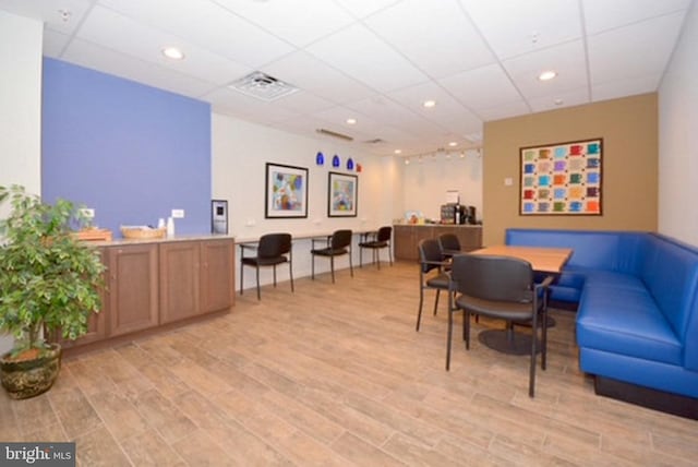 2615 Rigging Dr Unit 2615, Annapolis, MD 21401 - common area featuring a paneled ceiling and recessed lighting