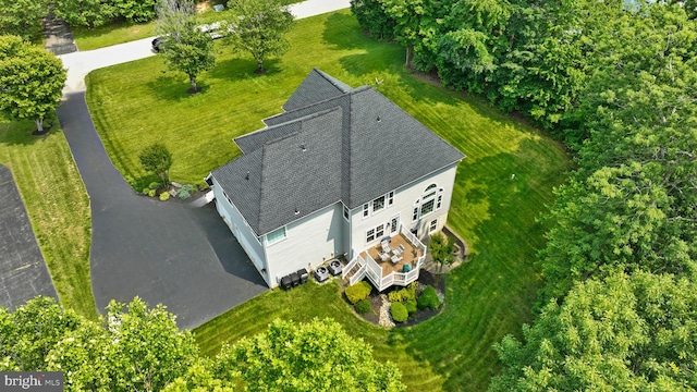 6000 Clairemont Dr, Owings, MD 20736 - aerial view of property and surrounding area