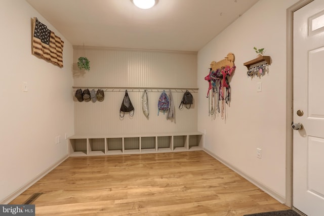 46 Gelsinger Rd, Reading, PA 19608 - mudroom featuring light wood-style floors and baseboards