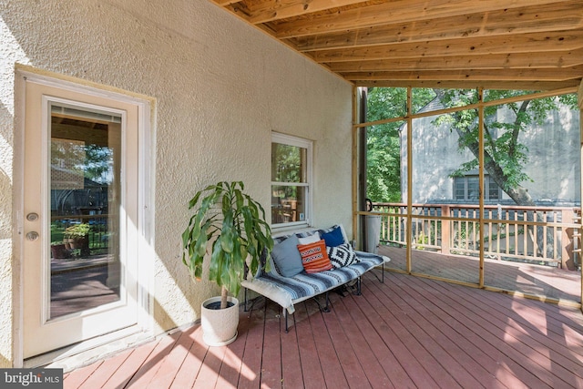 5721 Greenspring Ave, Baltimore, MD 21209 - view of sunroom