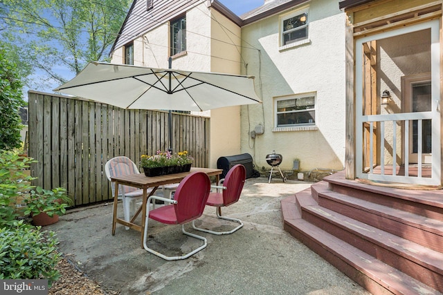 5721 Greenspring Ave, Baltimore, MD 21209 - view of patio