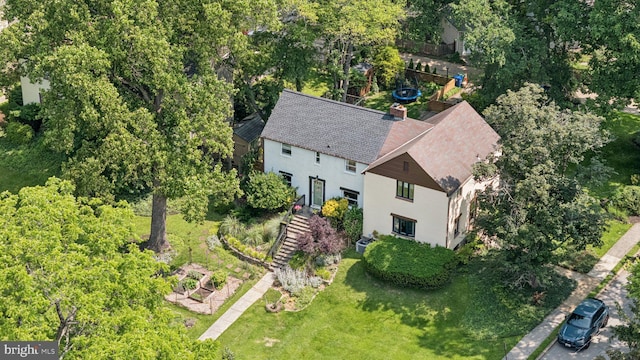 5721 Greenspring Ave, Baltimore, MD 21209 - view of subject property featuring a tree filled landscape