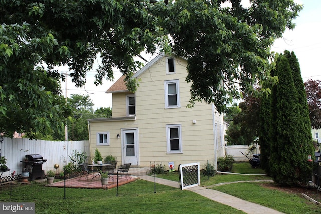301 E 3rd St, Avondale, PA 19311 - view of front facade featuring a patio area