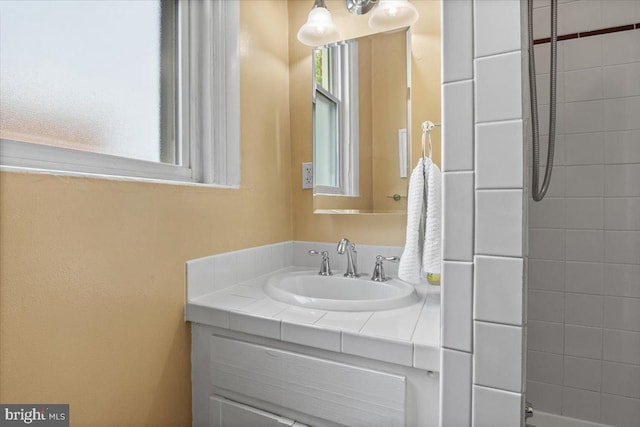 233 Rhode Island Ave NW, Washington, DC 20001 - full bath featuring vanity and healthy amount of natural light