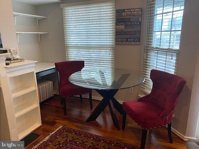 3916 Penderview Dr Unit 435, Fairfax, VA 22033 - dining room featuring wood finished floors