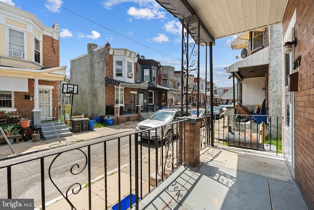 2729 W Seltzer St, Philadelphia, PA 19132 - view of patio with a residential view
