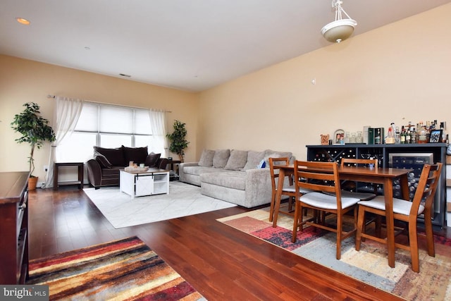 605 N Atlantic Ave Unit 204, Collingswood, NJ 08108 - living room featuring hardwood / wood-style flooring