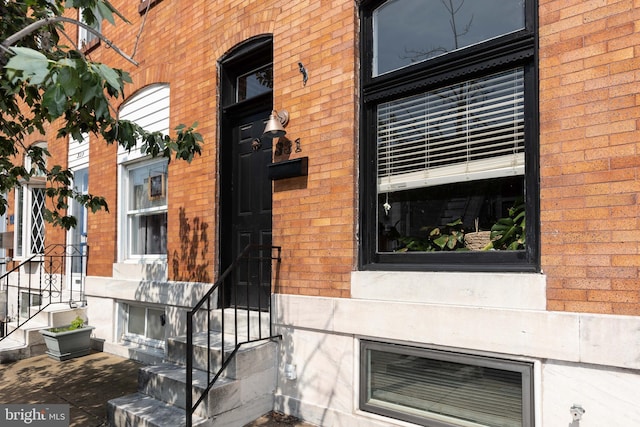 331 S Robinson St, Baltimore, MD 21224 - view of exterior entry with brick siding
