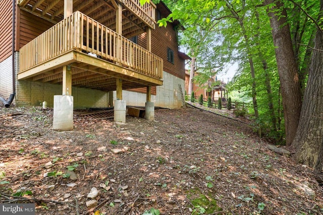 6816 Balmoral Ct, New Market, MD 21774 - view of home's exterior with a deck