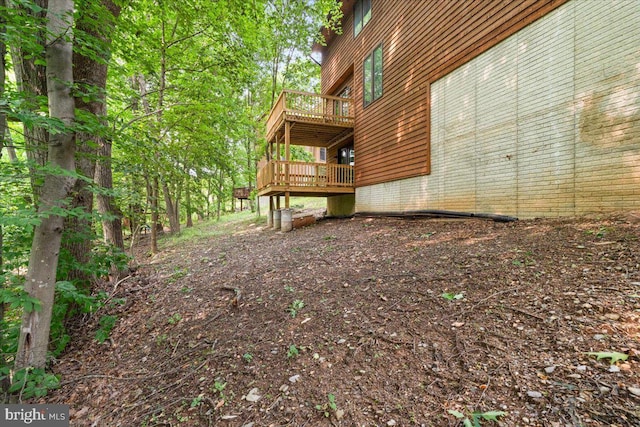6816 Balmoral Ct, New Market, MD 21774 - view of side of home featuring a deck
