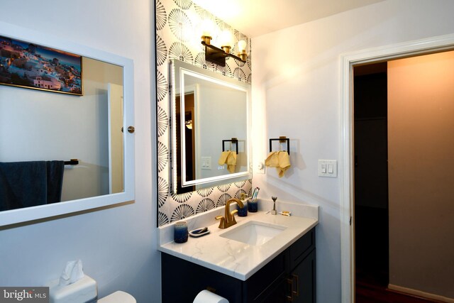 11839 Shire Ct Unit 31D, Reston, VA 20191 - half bath featuring vanity and toilet