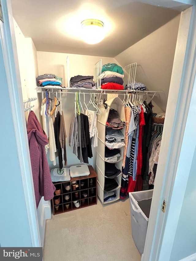 6206 Pinehurst Rd, Baltimore, MD 21212 - walk in closet featuring lofted ceiling