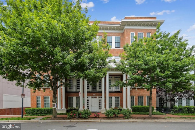 1023 N Royal St Unit 207, Alexandria, VA 22314 - view of front of home with brick siding