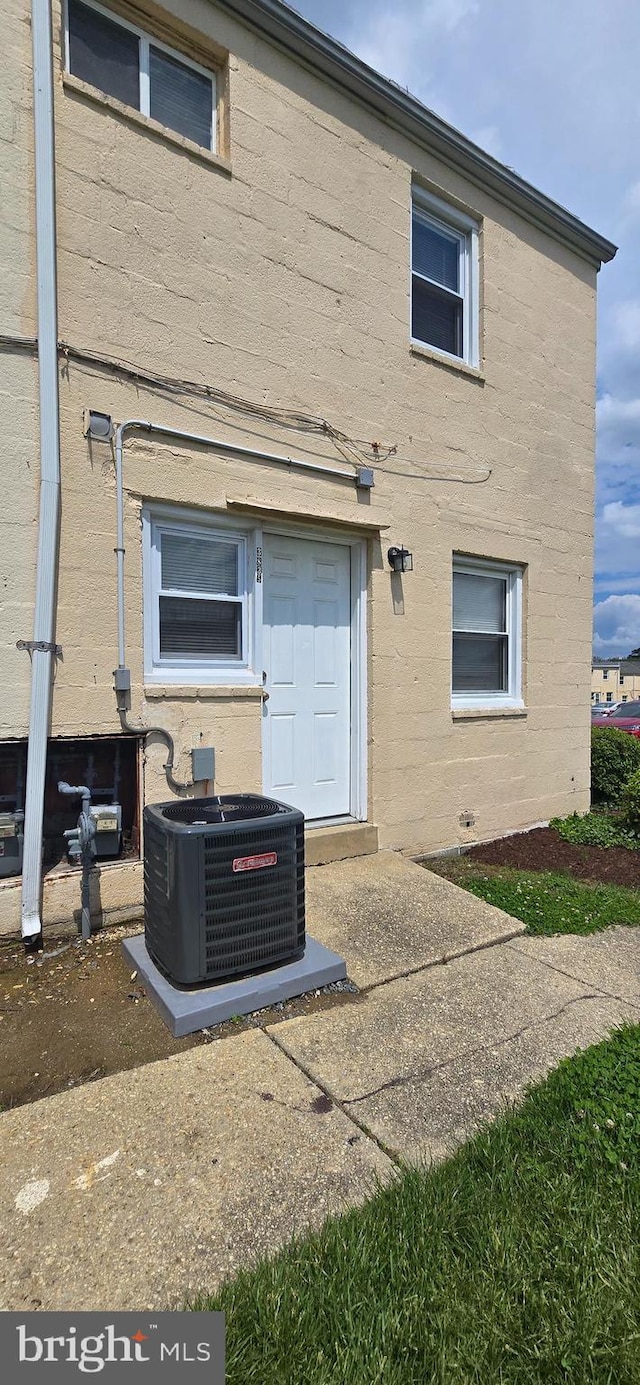 3835 26th Ave, Temple Hills, MD 20748 - back of property featuring central AC unit