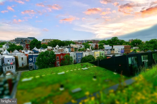57 N St NW Unit 301, Washington, DC 20001 - view of grassy yard featuring a view of city