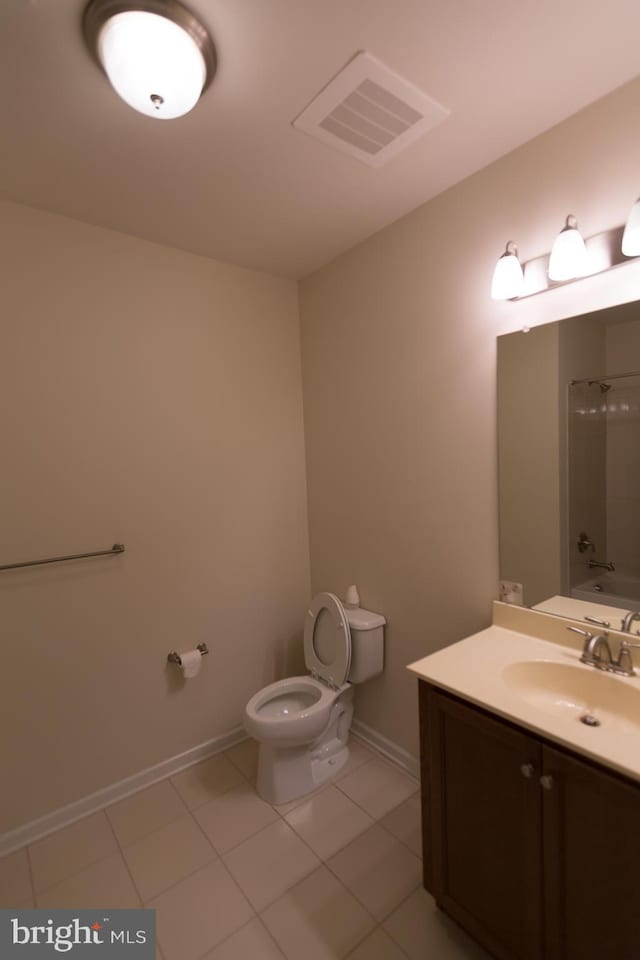 1115 Halifax Pl, Hamilton, NJ 08619 - full bathroom featuring toilet, vanity, tile patterned floors, and baseboards