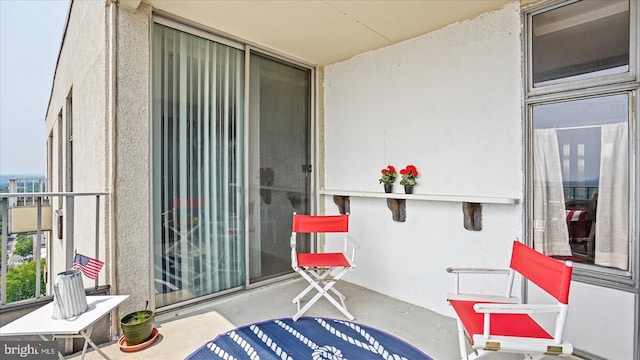 28 Allegheny Ave Unit 2505, Baltimore, MD 21204 - view of balcony