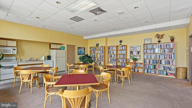 28 Allegheny Ave Unit 2505, Baltimore, MD 21204 - dining room featuring carpet floors