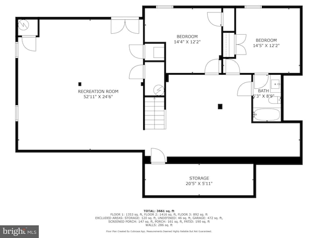 977 W Parkins Mill Rd, Winchester, VA 22602 - view of property floor plan
