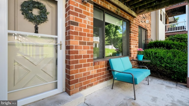7205 Hilltop Dr Unit 95, Brookhaven, PA 19015 - entrance to property with brick siding