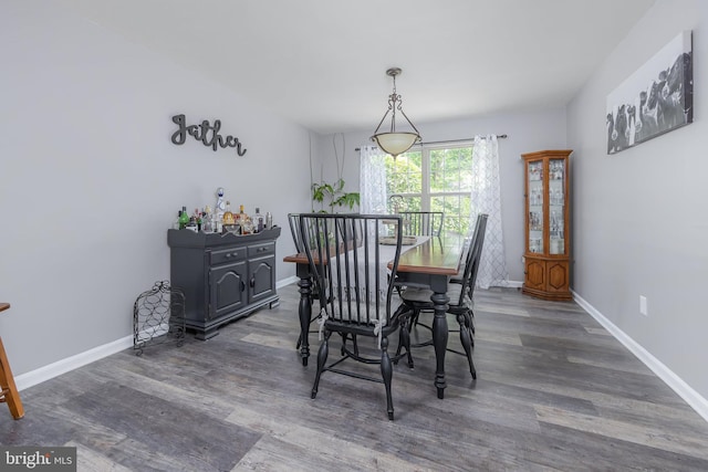 185 Carriage Hill Cir, Mantua, NJ 08051 - dining area with wood finished floors and baseboards