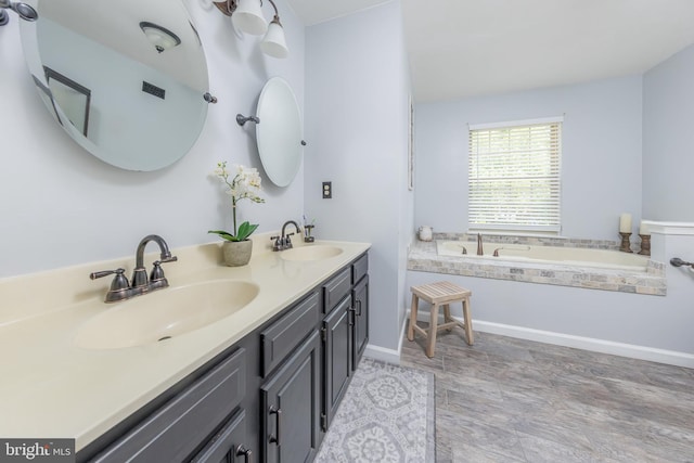 185 Carriage Hill Cir, Mantua, NJ 08051 - full bath with a bath and double vanity