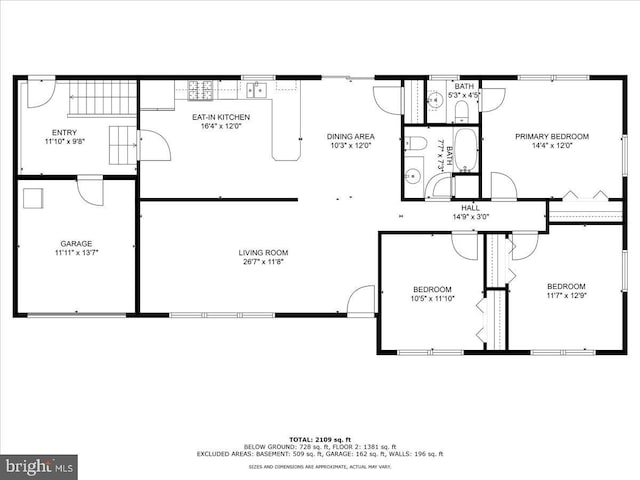 12 Woodlawn Ave, Newfield, NJ 08344 - view of room layout