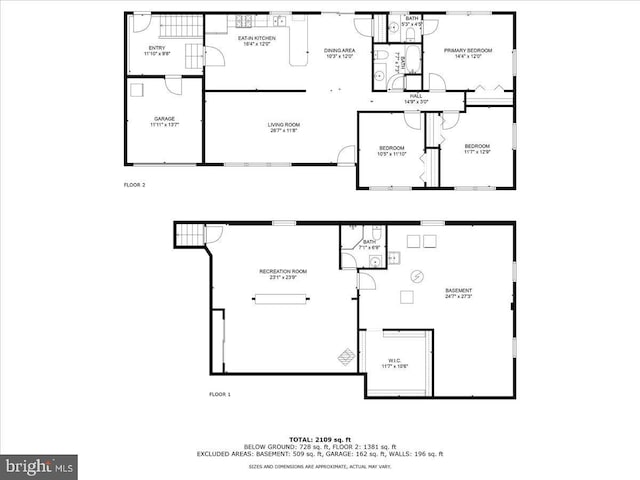 12 Woodlawn Ave, Newfield, NJ 08344 - view of property floor plan