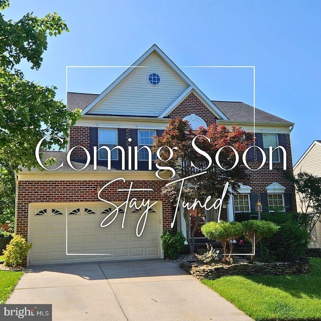 5015 Springhouse, Rosedale, MD 21237 - view of front of house featuring driveway and brick siding