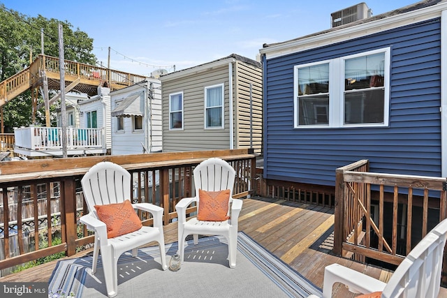 1708 Webster St, Baltimore, MD 21230 - view of deck